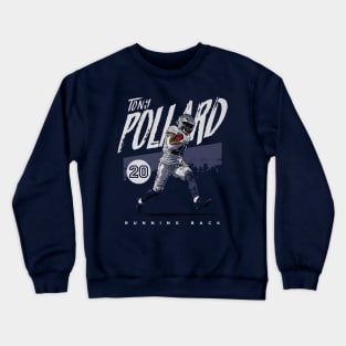 Tony Pollard Dallas Grunge Crewneck Sweatshirt